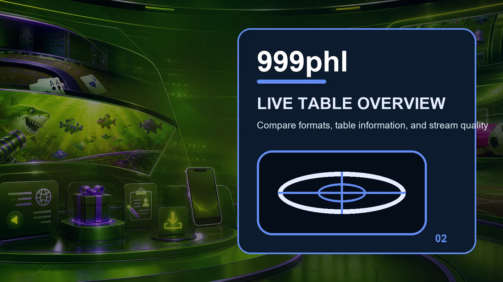 999phl live casino full-width visual guide 2